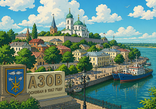 Азов: достопримечательности, часть 1